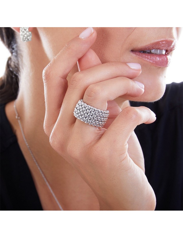 Unoaerre Ring - Chicco - Band - 925% White Silver - 711ECA012B18-1AR