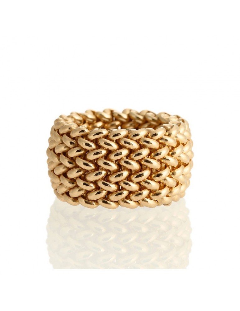 Unoaerre Ring - Chicco - Band - 925% Gold Plated Silver - 711ECA012G14