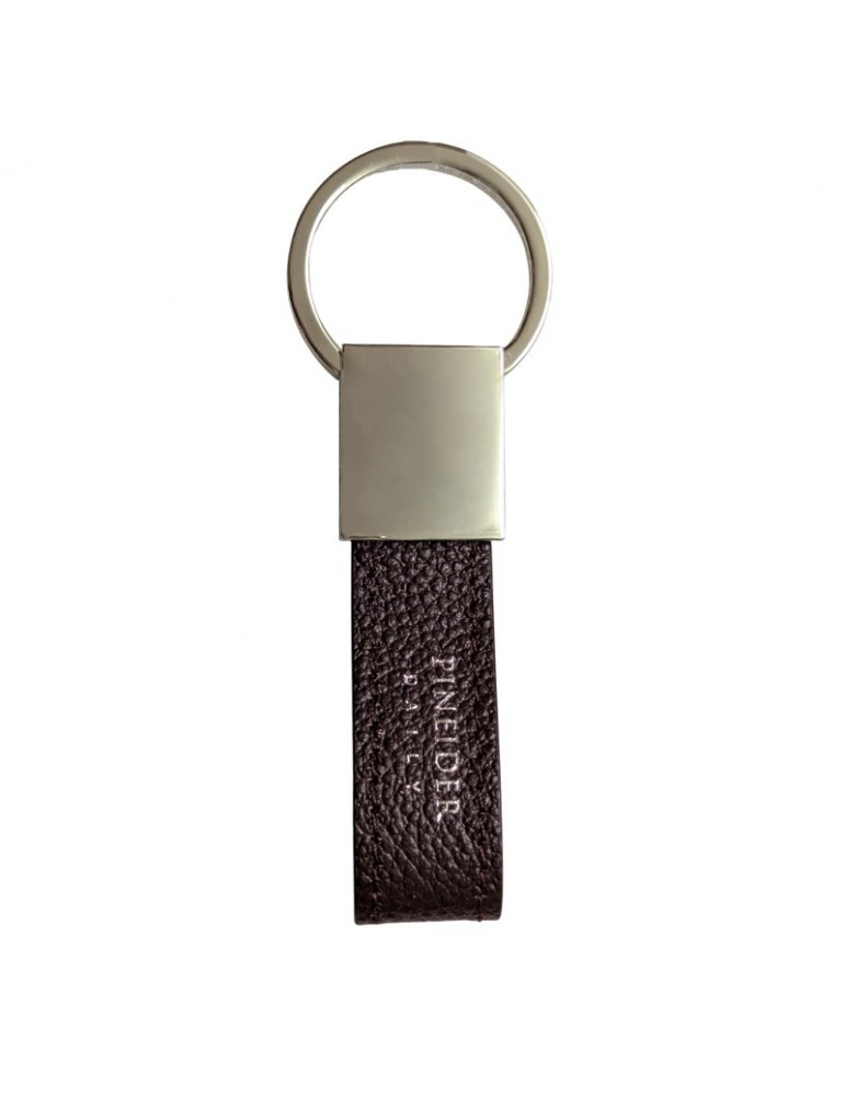 Portachiavi Pineider - Pelle di Vitello Marrone Bottalata - PTS716059