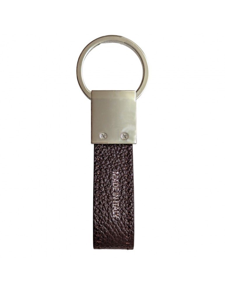 Portachiavi Pineider - Pelle di Vitello Marrone Bottalata - PTS716059