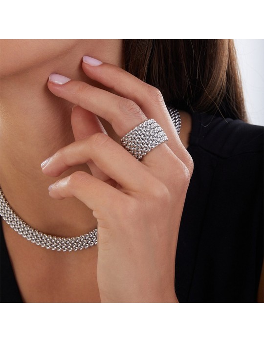 Unoaerre Ring - Band - 925% White Silver - 711ECA013B21-1AR