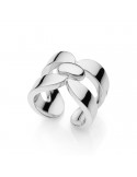 Anello Unoaerre - Square - Bronzo Argentato Geometrico - EXA071B