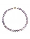 Collana Lelune - in Perle Coltivate d'Acqua Dolce Rosa 10 mm - LBNKFW10P.SF10