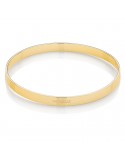 Unoaerre Bracelet - Lux - Rigid Gilded Bronze - Flat Tube-17EXB001G