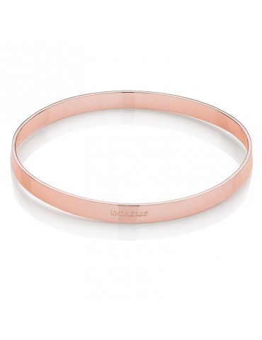 Bracciale Unoaerre - Lux - Bronzo Rosato Rigido -Tubo Piatto-17EXB001R