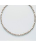 Miluna Women's Necklace with Lavender Freshwater Pearls - 0