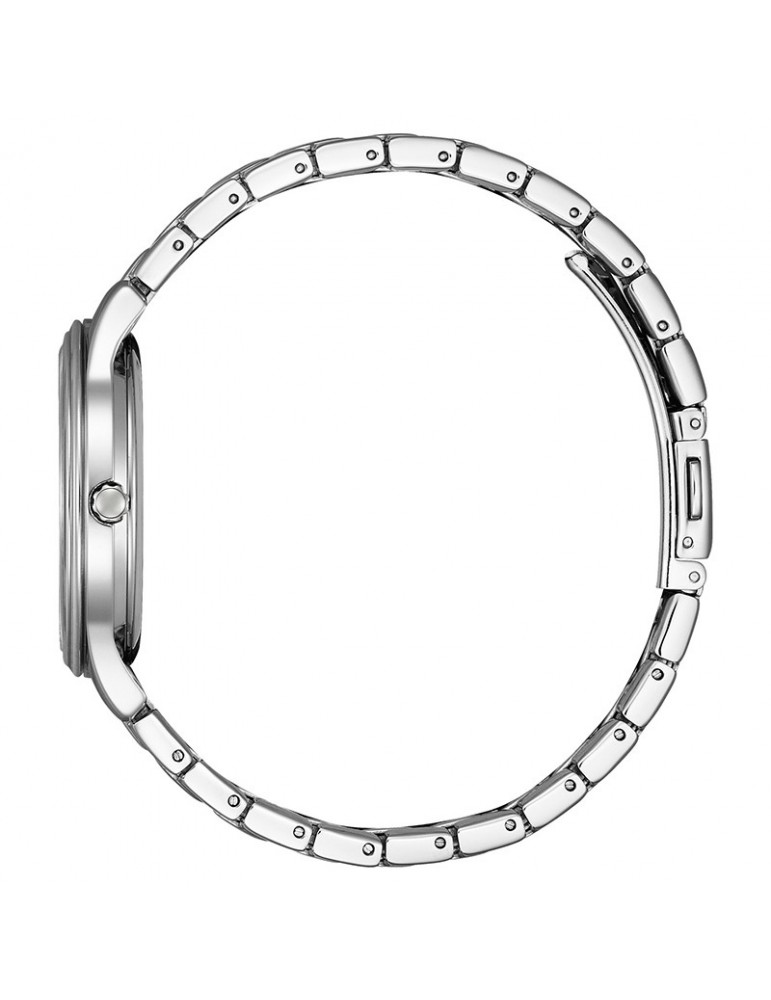 Citizen Watch -Lady Elegance-Eco-Drive-Silver-34mm-White-EM041171A