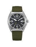 Eco-Drive Citizen Watch - Military Green - 41mm - Black - AW157109E