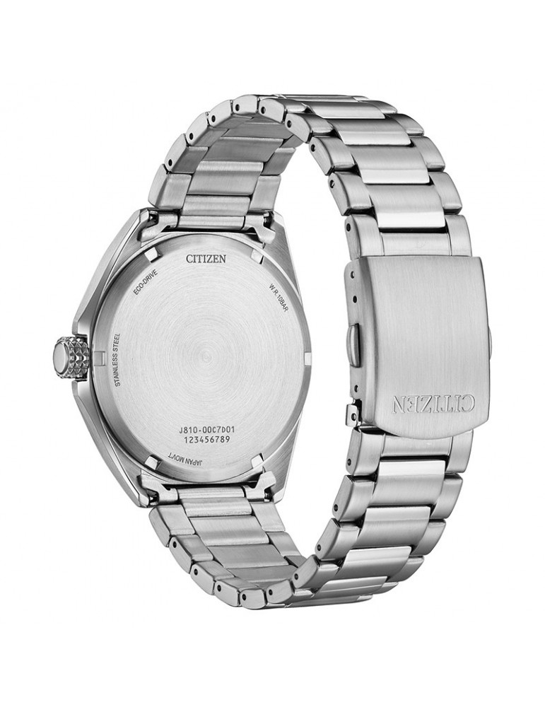 Orologio Eco-Drive Citizen-Military Of 2025-Silver-40mm-Blu-AW157176L