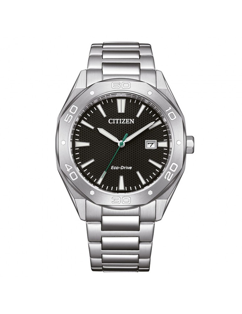 Citizen Eco-Drive Watch - Active Sport - Silver-41mm-Black-BM763152E