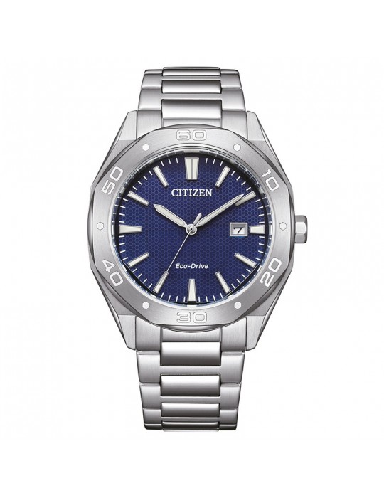 Orologio Citizen Eco-Drive - Active Sport - Silver -41mm-Blu-BM763152L