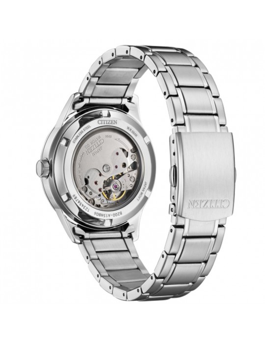 Orologio Citizen - Meccanico Automatico 40mm Verde - Bracciale Acciaio - NY4058-79X