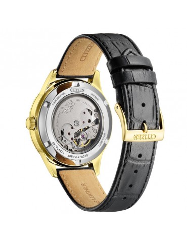 Citizen Watch - Mechanical Automatic Gold 40mm Black - 0 2
