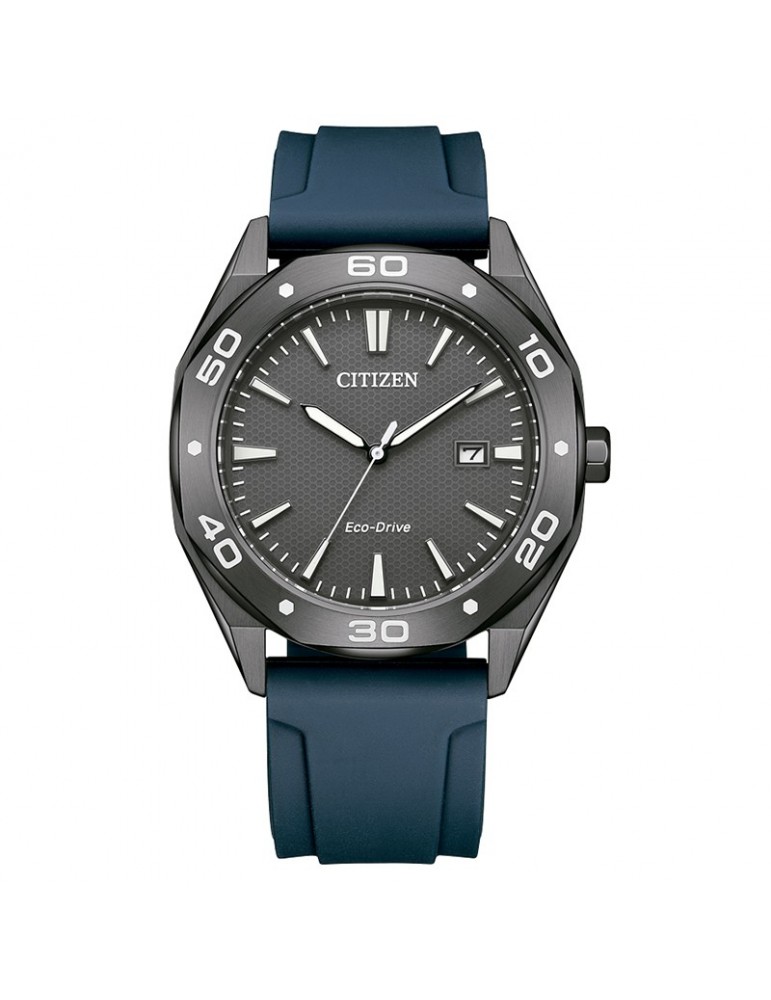 Citizen Eco-Drive Watch - Active Sport - Gray -41mm-Blue-BM763802H