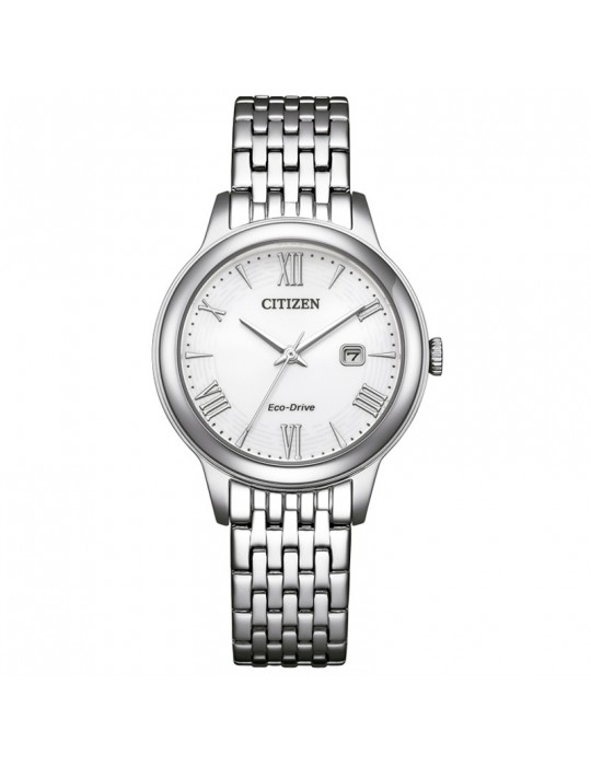 Orologio Citizen Eco-Drive - Lady - Silver - 31,5mm - Bianco-EW262159A