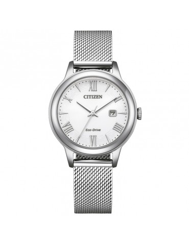Orologio Citizen Eco-Drive - Lady - Silver - 31,5mm - Bianco-EW262175A