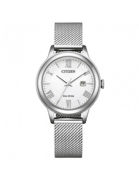 Orologio Citizen Eco-Drive - Lady - Silver - 31,5mm - Bianco-EW262175A