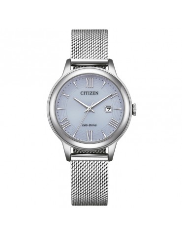 Orologio Citizen Eco-Drive - Lady - Silver - 31,5mm - Blu - EW262175L