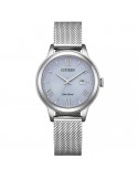 Orologio Citizen Eco-Drive - Lady - Silver - 31,5mm - Blu - EW262175L