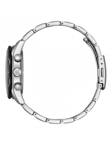 Orologio Citizen Eco-Drive - Cronografo - Silver - 39mm -Blu-CA462456L 2