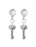 EARRINGS LLAVESTRUZ UNO DE 50 - 0