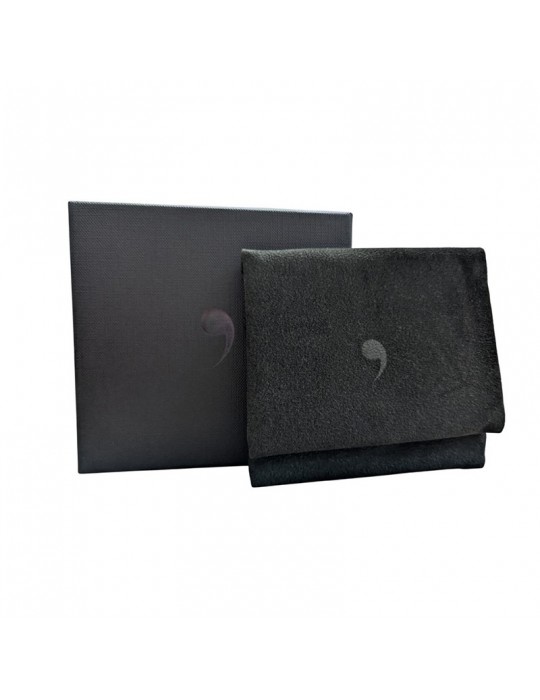 Roberto Demeglio Bracelet - Domino Luce in Satin Ceramic and Black Diamonds - 0