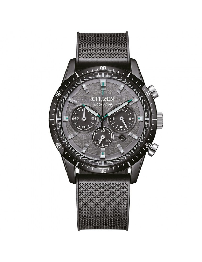 Orologio Citizen Eco-Drive - Cronografo - Nero - 39mm-Grigio-CA462502H