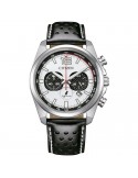 Orologio Citizen Eco-Drive - Cronografo - Nero - 41mm-Bianco-CA464009A