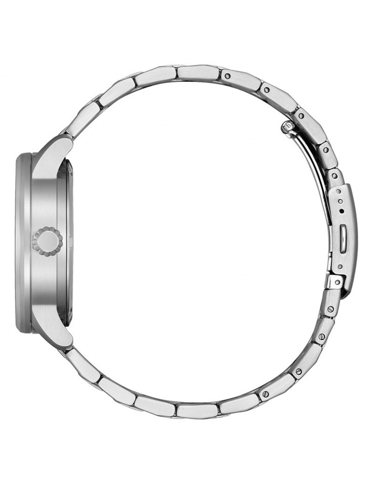 Orologio Citizen Aviator - Automatico - Silver - 40mm - Nero-NJ019051E