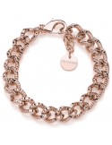 Unaoerre Bracelet-Rose Bronze-Diamond Groumette Chain-EXB4994R