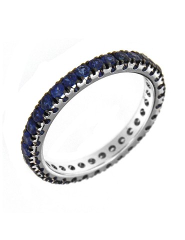 Picca Veretta Ring with Blue Sapphires for Woman - 0