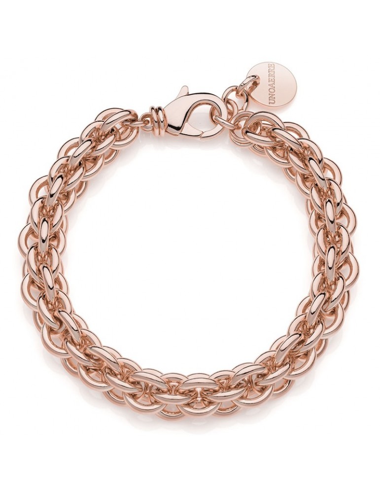 Unoaerre Bracelet - Pink Bronze - Fancy Chain - EXB5014R-1AR