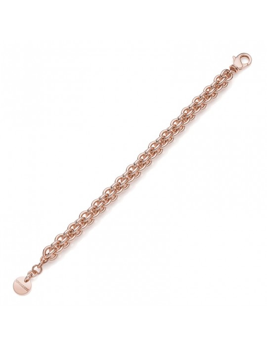 Unoaerre Bracelet - Pink Bronze - Fancy Chain - EXB5014R-1AR