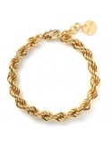 Unoaerre Bracelet - Korda - Gilded Bronze - Rope Chain-EXB5184G-1AR