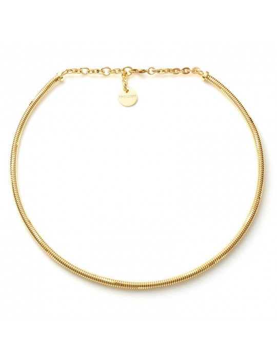 Unoaerre Necklace-Golden Bronze-Golden Rat's Tail Chain-EXH5464G-1AR