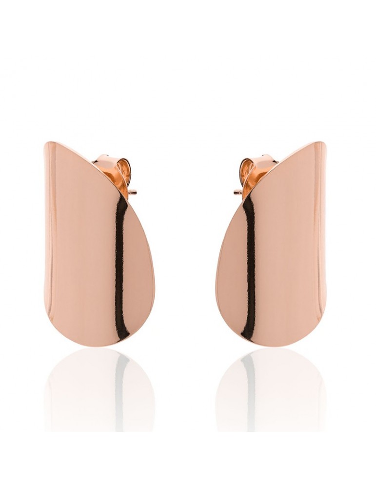 Orecchini Unoaerre-Fashion Jewellery-Bronzo Rosato Geometrici-EXO4428R