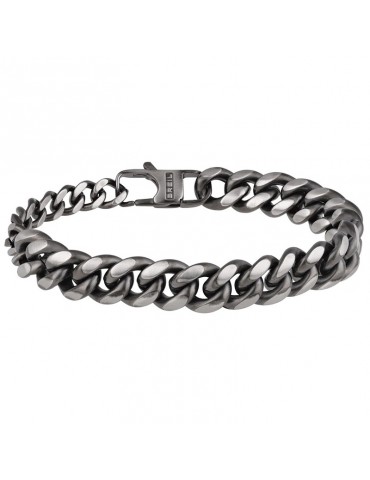 Bracciale Breil da Uomo-Double-Acciaio Anticato-Spiga di Grano-TJ2910