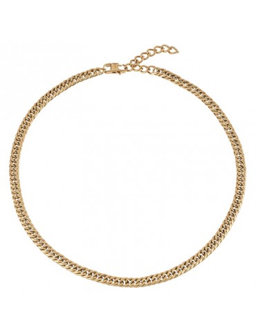Collana Breil - Gritty - Acciaio Dorato - Catena Groumette - TJ2979