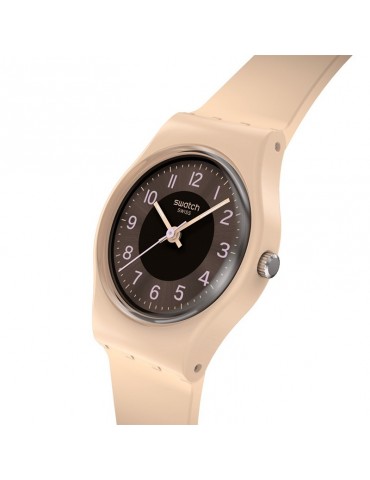 Orologio Swatch - Espresso Charm - Solo Tempo-Beige-25mm-Marrone-LT104 2