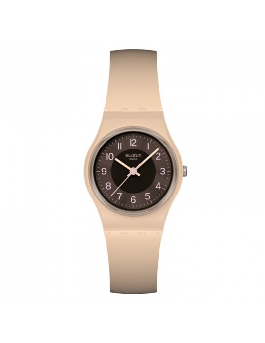 Orologio Swatch - Espresso Charm - Solo Tempo-Beige-25mm-Marrone-LT104