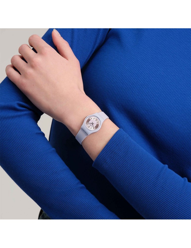 Swatch Watch-Lilac Lightness-Light Purple-25mm-Light Pink-LV121
