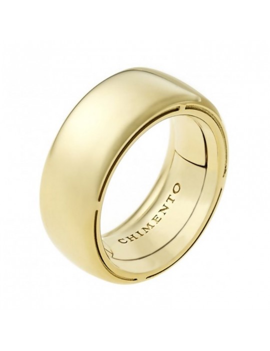Chimento Woman's Ring - Forever Unico in Yellow Gold Band - 0