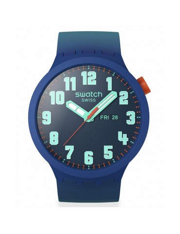 Swatch Watch - Essentially Bold - Dark Blue - 47mm - Blue - SB01N700