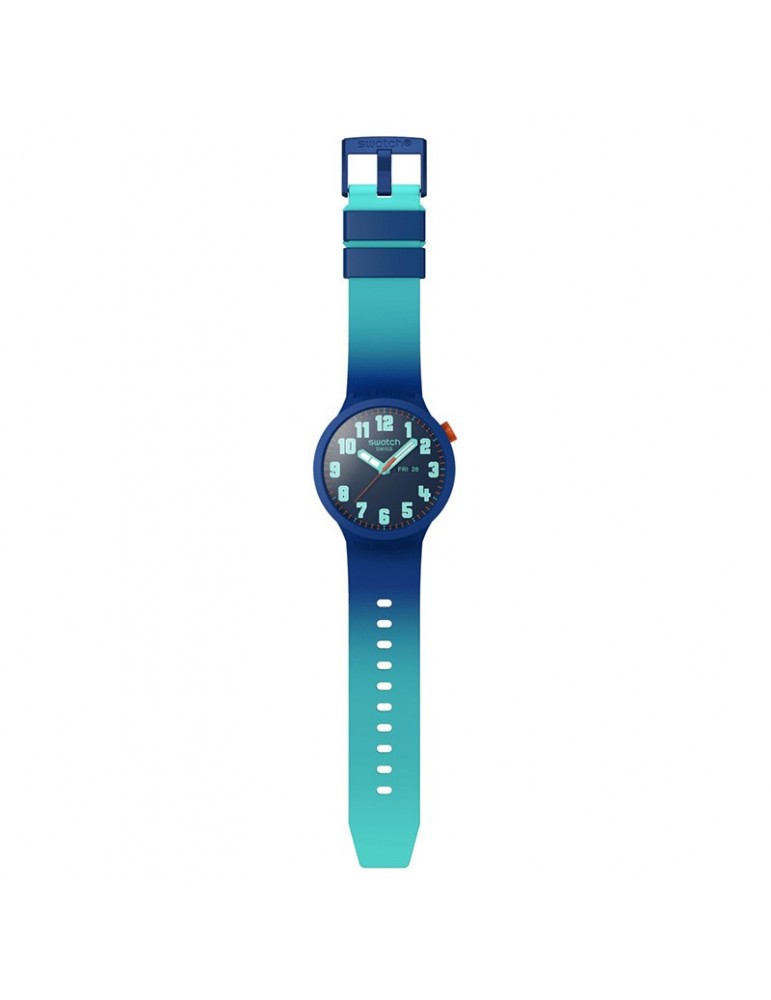 Orologio Swatch - Essentially Bold - Blu Scuro - 47mm - Blu - SB01N700