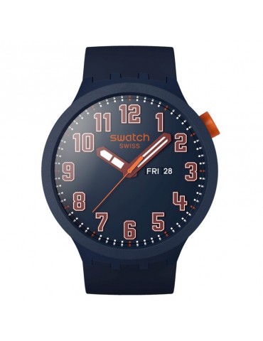 Swatch Watch - Essentially Confident - 47mm - Dark Blue - SB01S700