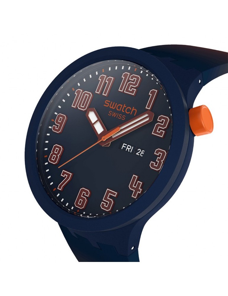 Swatch Watch - Essentially Confident - 47mm - Dark Blue - SB01S700
