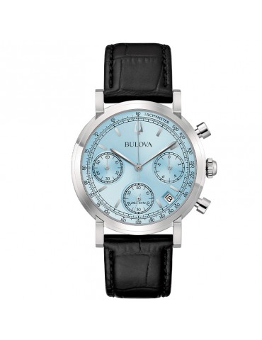 Bulova Watch - Chrono High Precision -262kHz- Quartz 39mm Ice Blue - 0