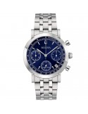 Orologio Bulova - Crono High Precision -262kHz- Quarzo 39mm Blu - Bracciale Acciaio - 96B458