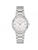 Bulova Watch - Classic Elegant Quartz 32mm Silver White - 0