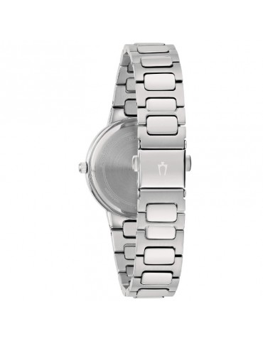 Bulova Watch - Classic Elegant Quartz 32mm Silver White - 0 2